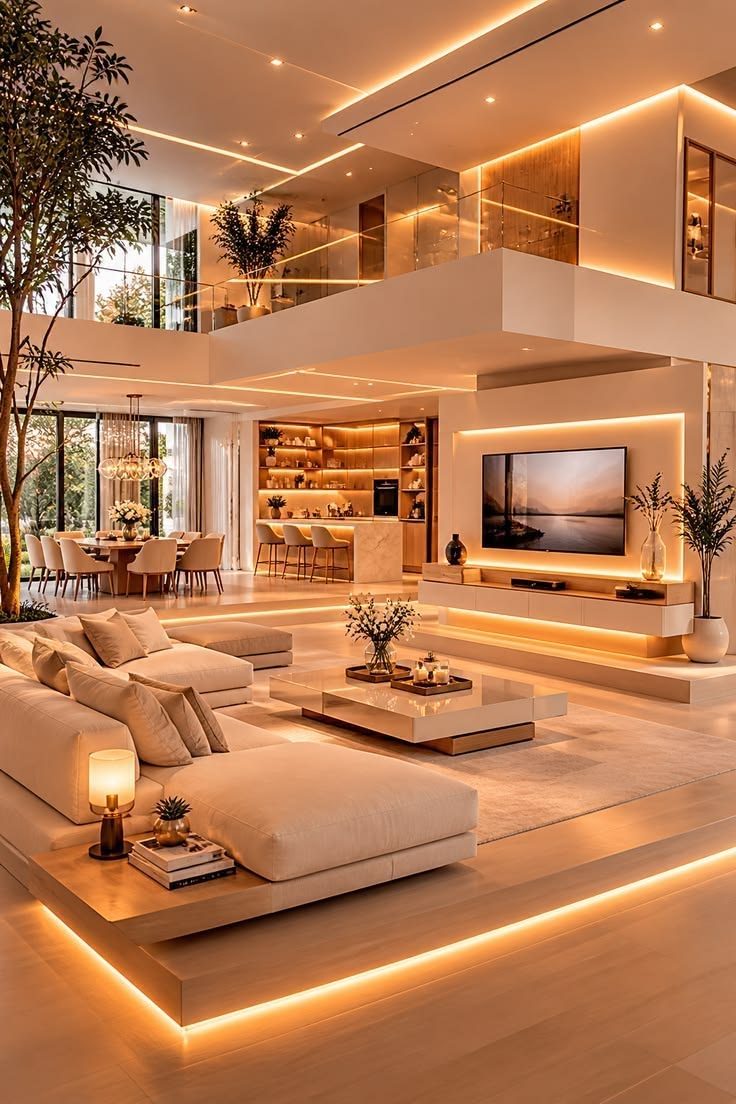 Luxury house interior design